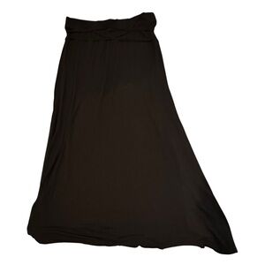 Max Studio Women’s Black Maxi Skirt  Size Large Exc. Condition!